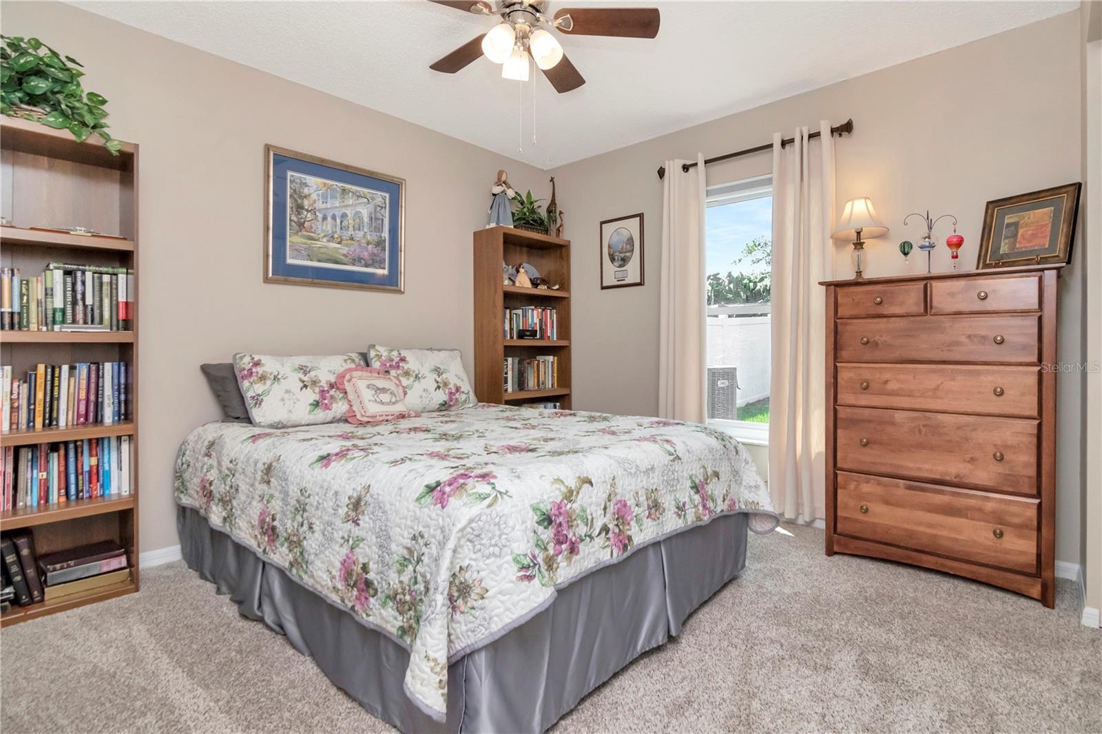 Guest Bedroom 2 with new carpet