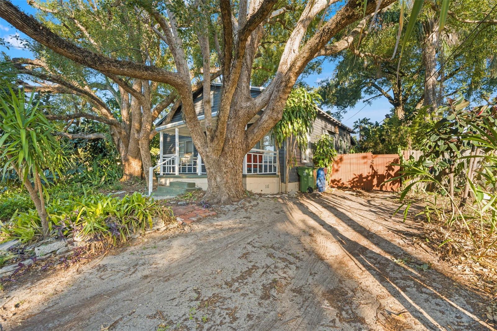 Dedicated parking for south unit