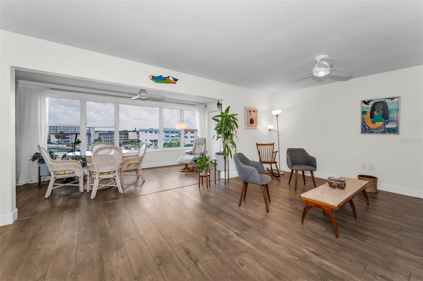 Bonus area with Marina View