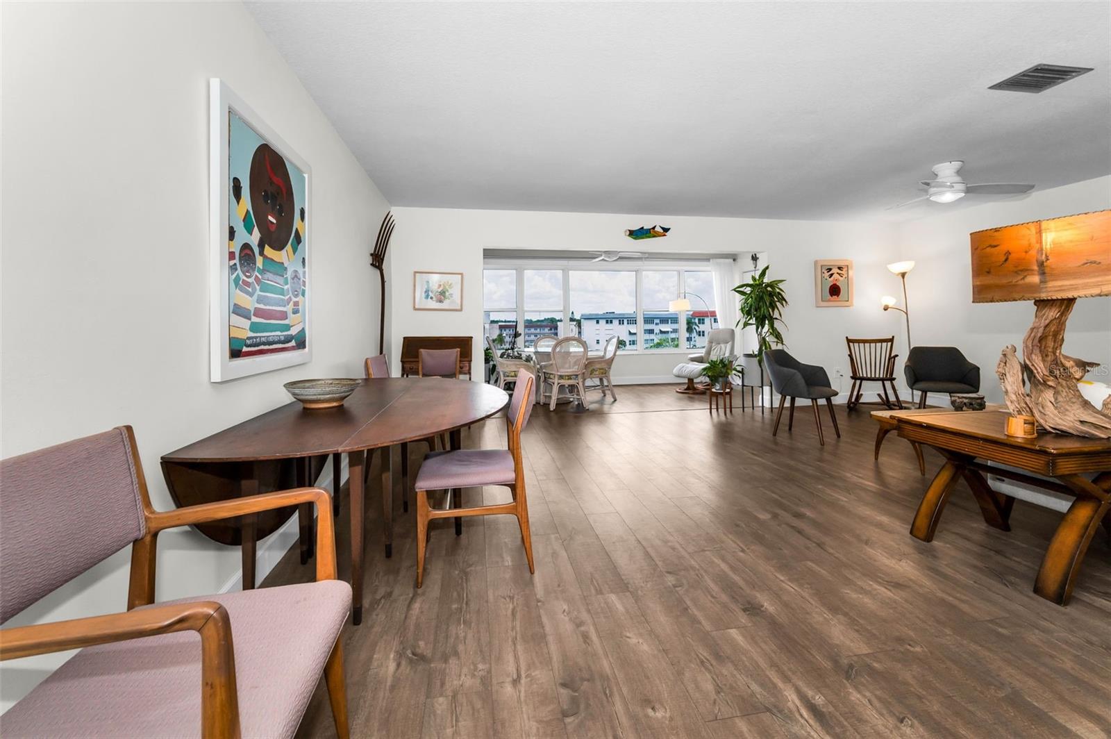 Living Room and Dining