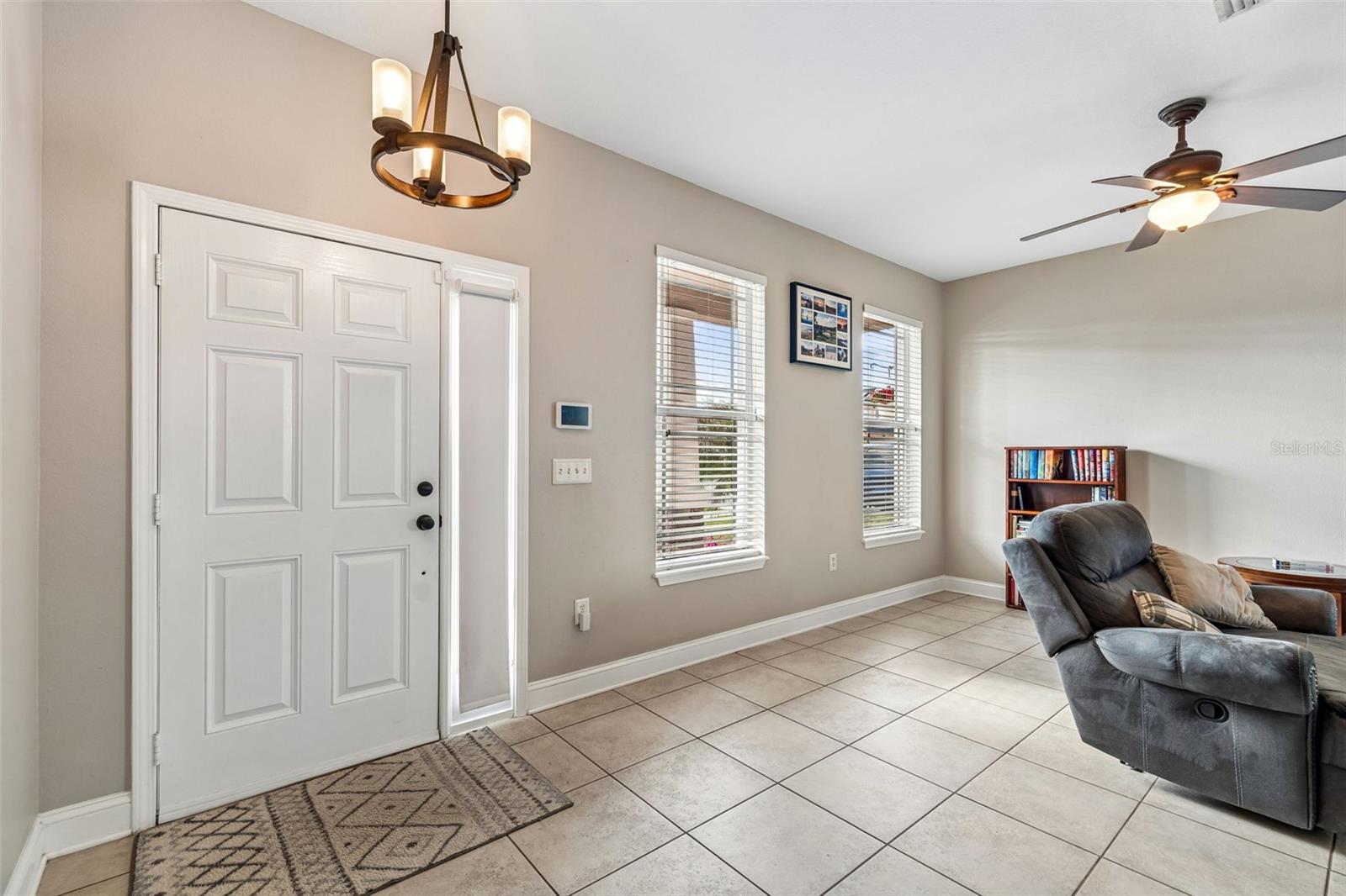 Easy to care for Tile Floors throughout