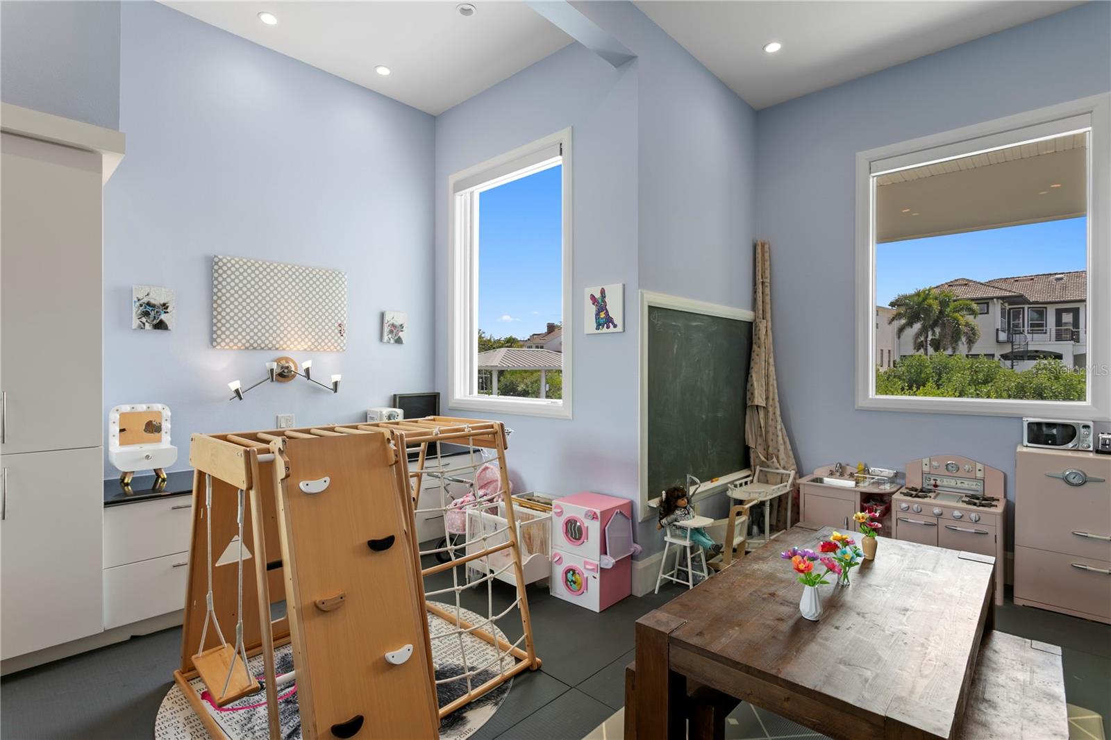 Flex Room for Playroom, Home Gym, Yoga Studio or Extra Bedroom