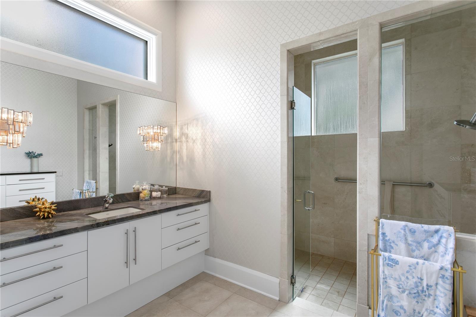 En-Suite Bath with Walk-In Shower