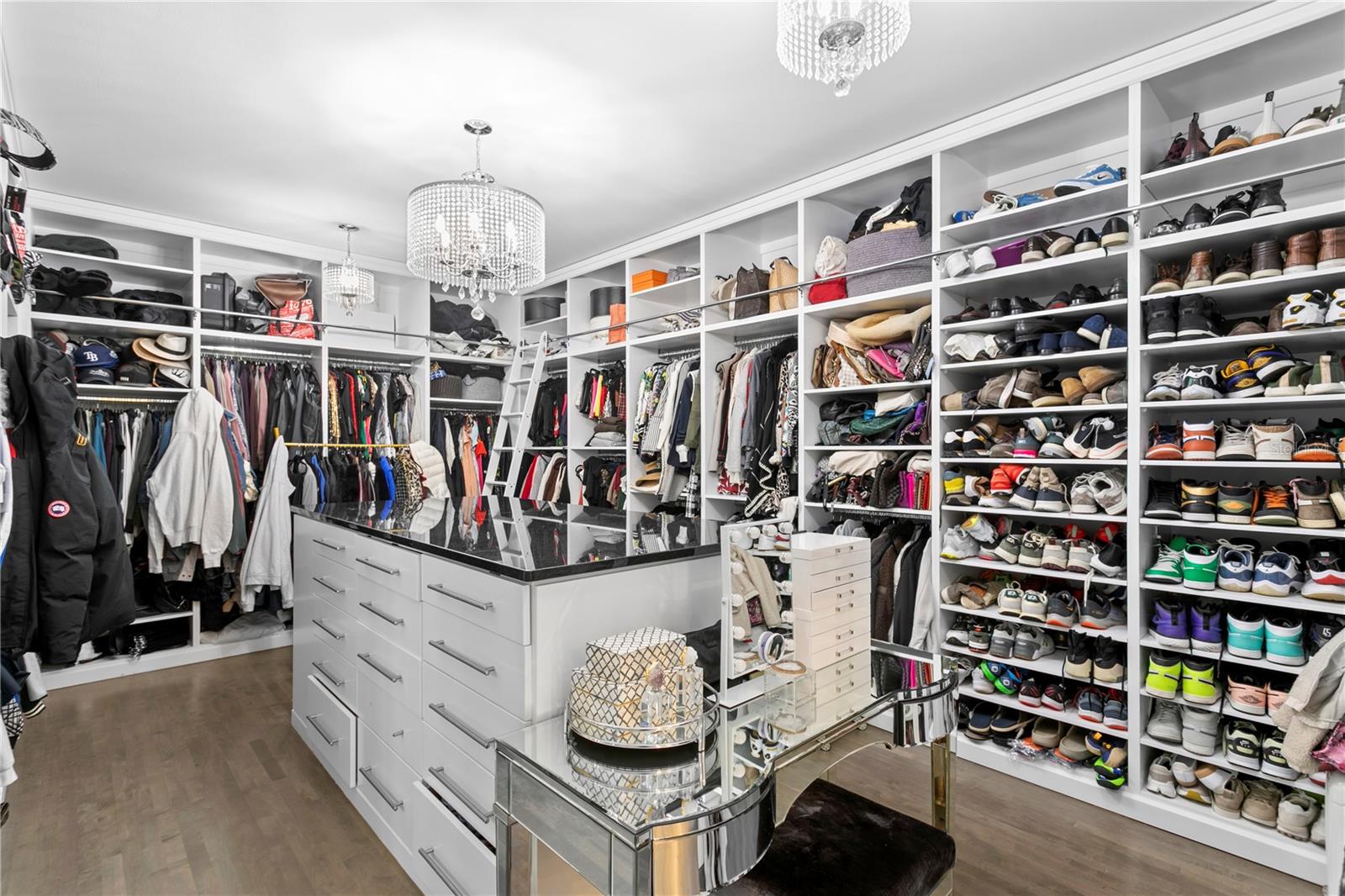 Closet in Upstairs Owner's Suite