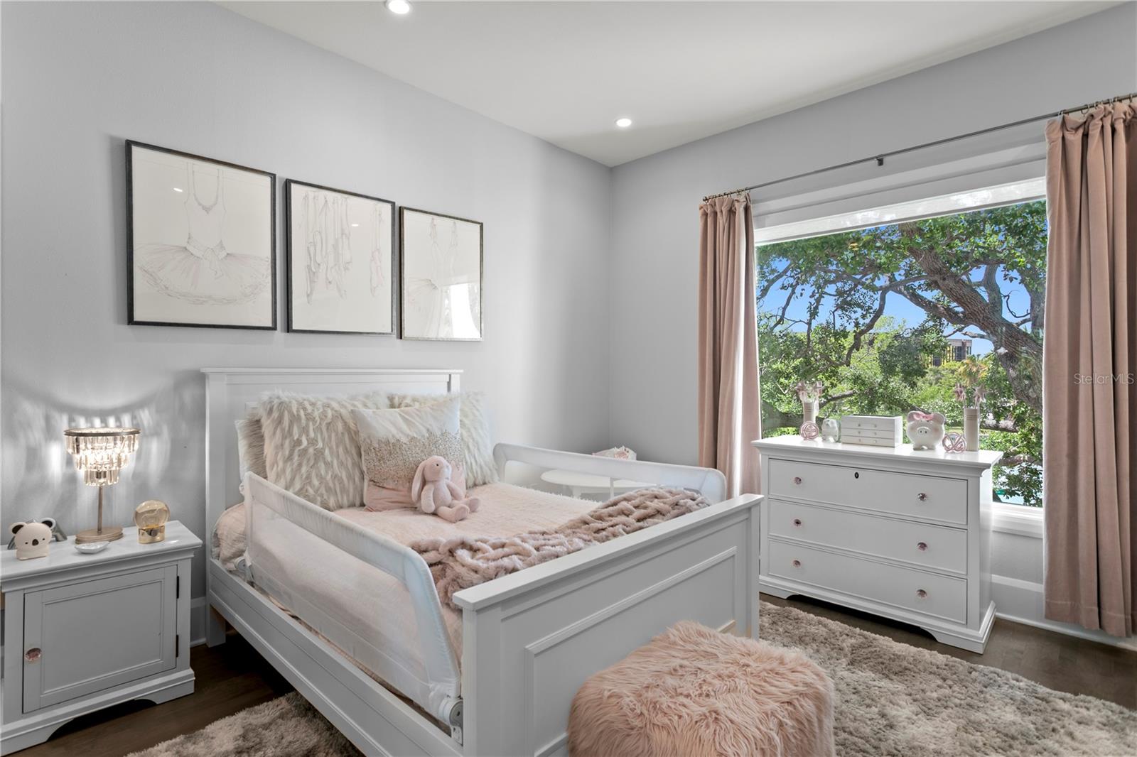 Bedroom 6 or Second Office/Den Upstairs with a Pretty View