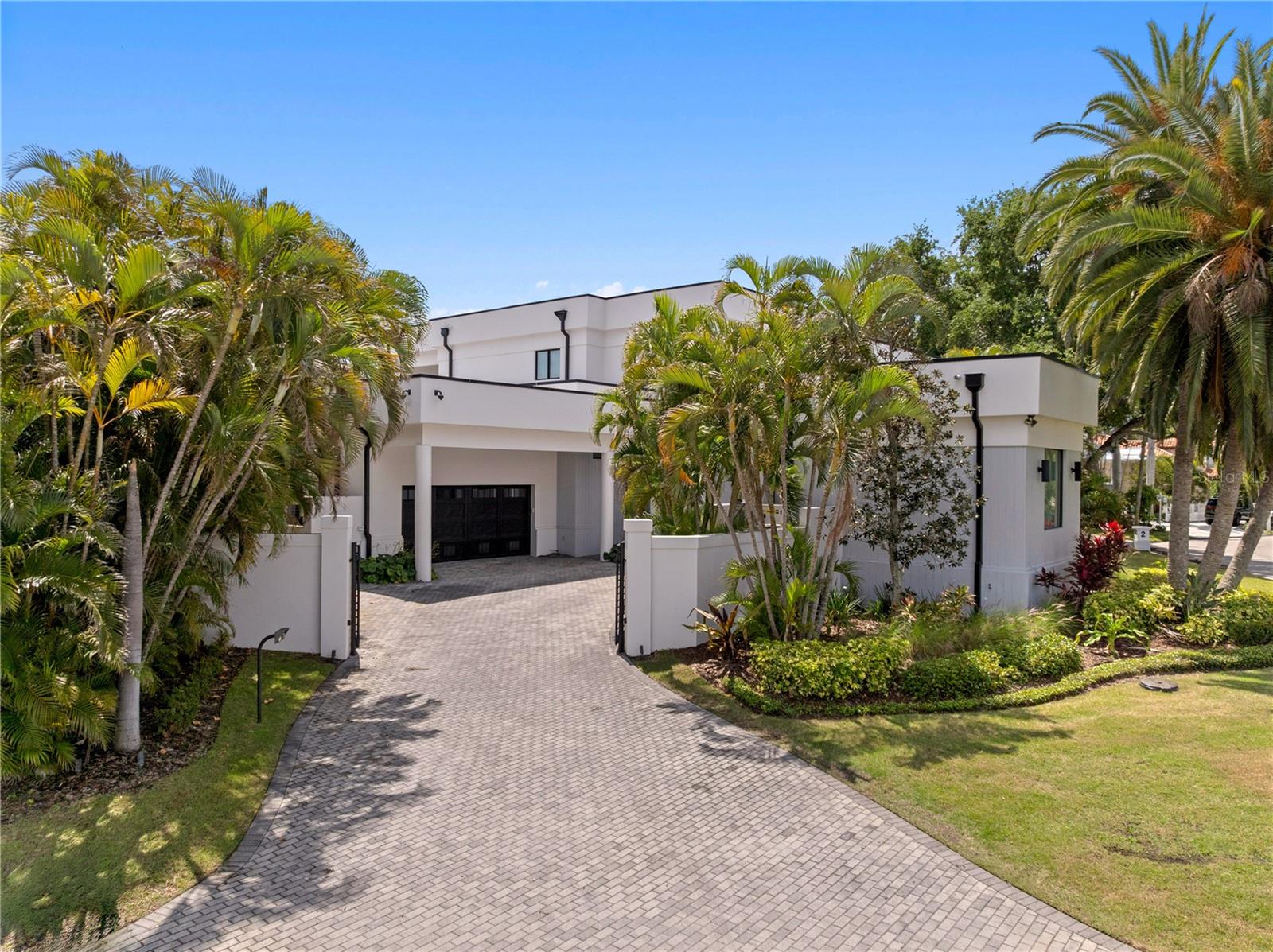 Paved Circular Driveway