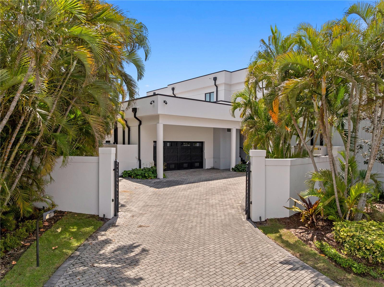 One of Two Security Gates