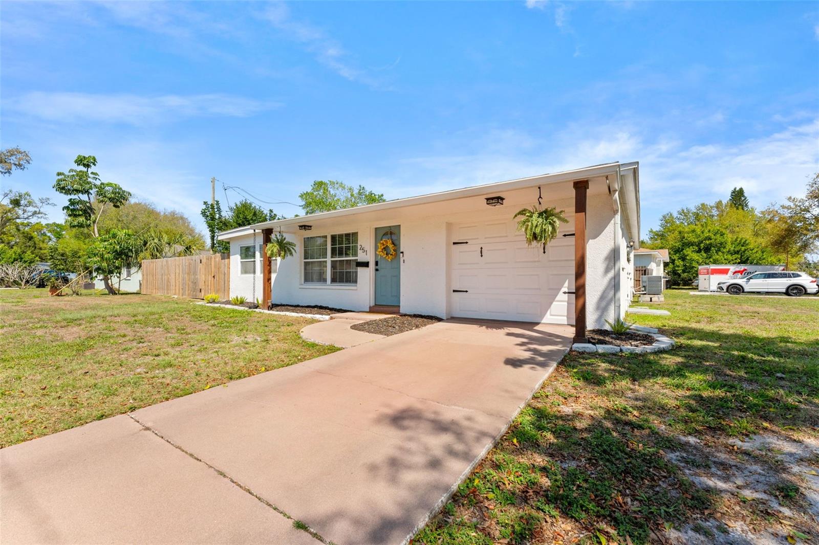 Great curb appeal and a warm, welcoming façade make this home stand out from the moment you pull up.