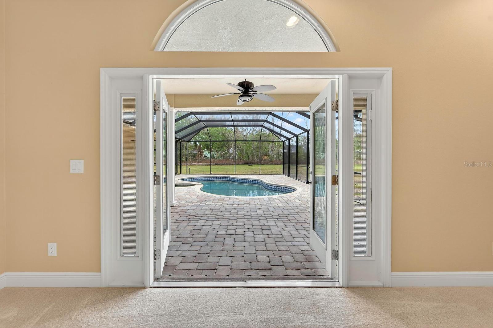 POOLSIDE MASTER SUITE VIEW