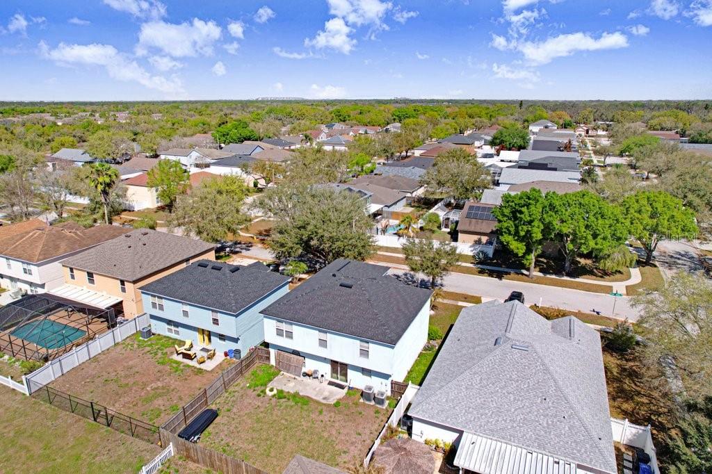 Ariel View of Neighborhood