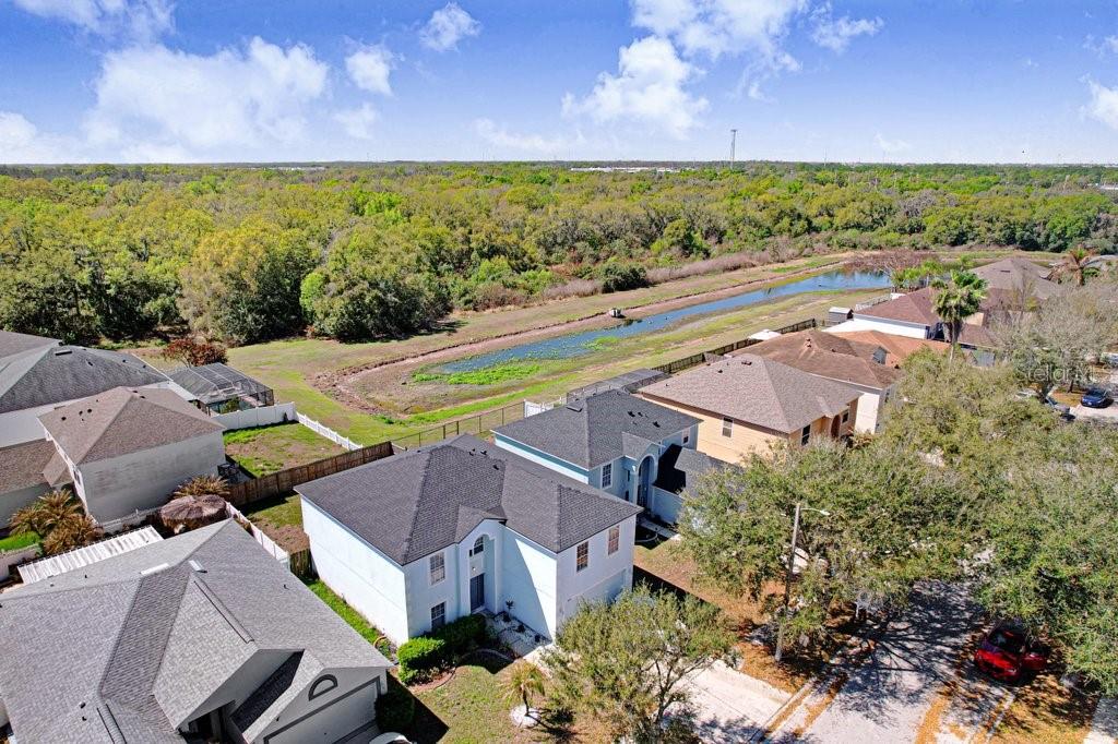 Ariel View of Neighborhood