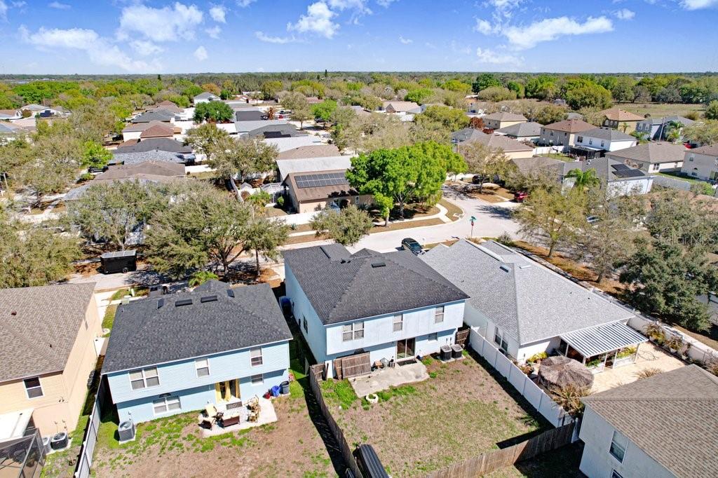 Ariel View of Neighborhood