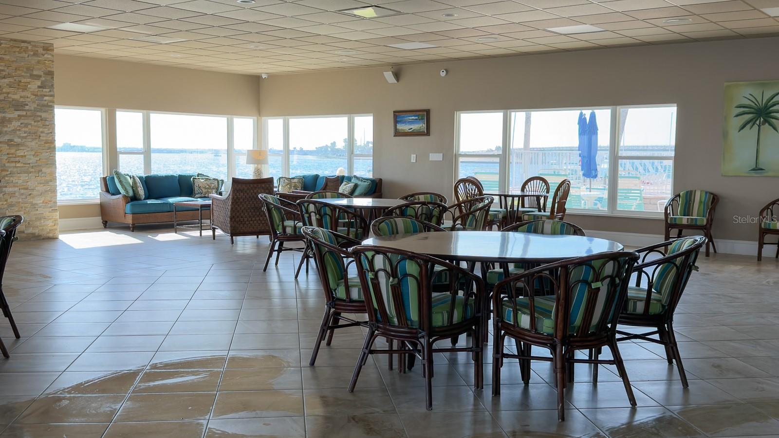 Beautifully remodeled clubhouse completed in 2026 with updated interiors