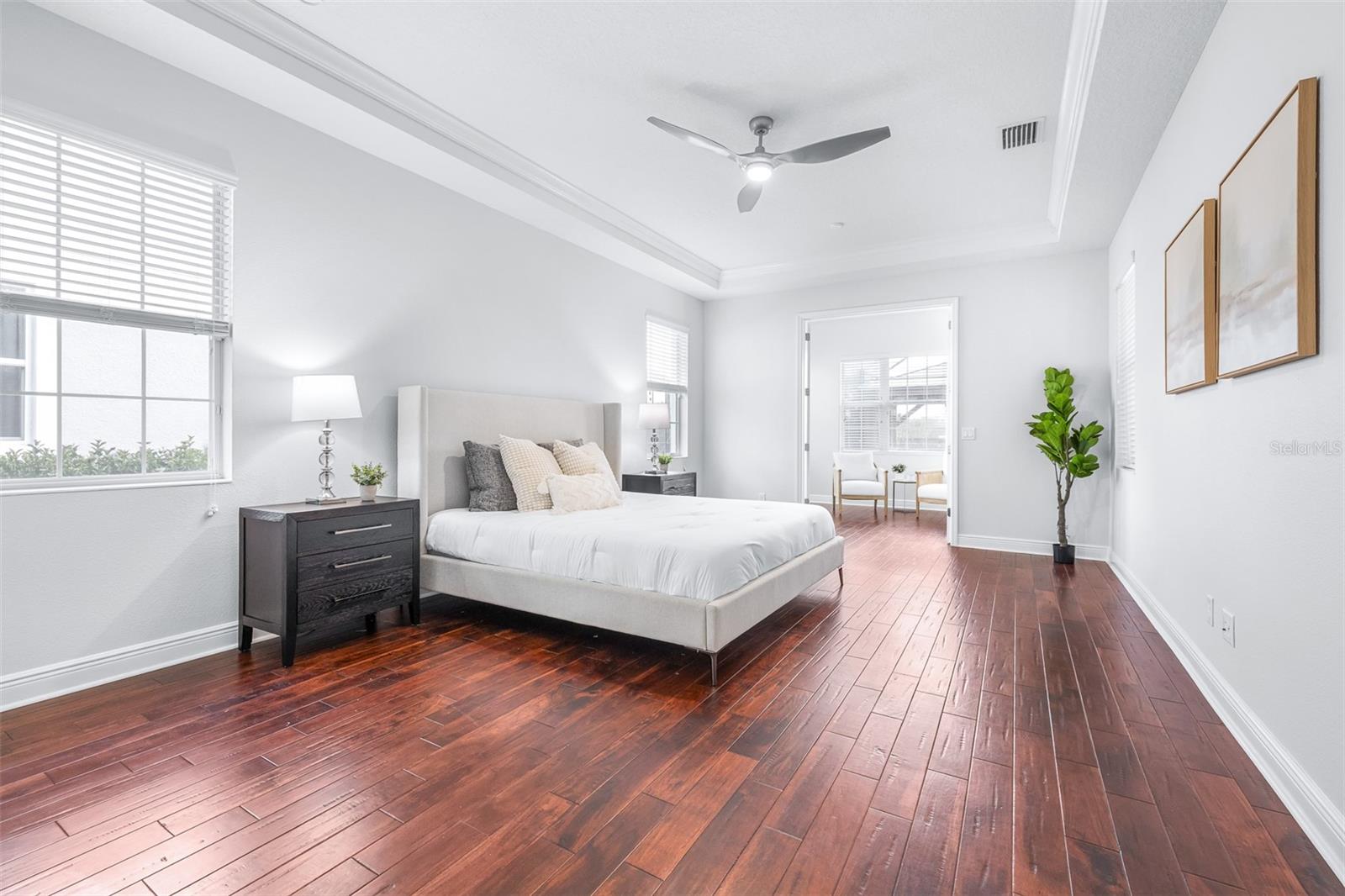 Expansive and Serene Primary Suite