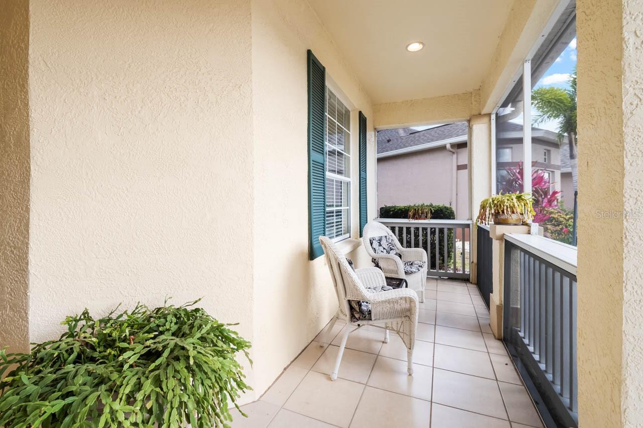 Front Porch Enclosed