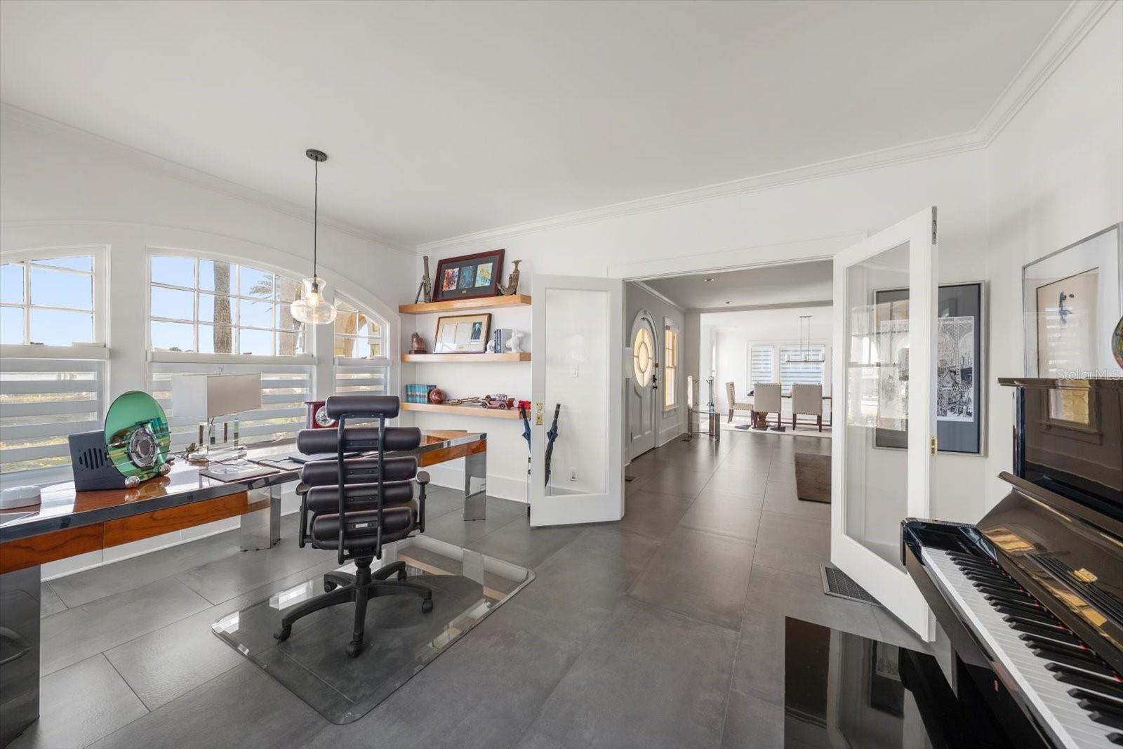 Office next to LR on main floor