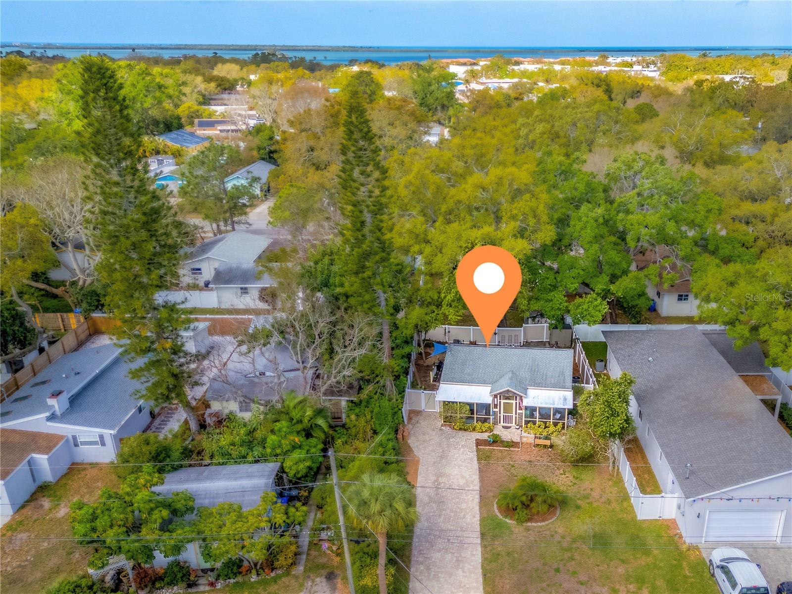 Orange Ave - Aerial View Pin