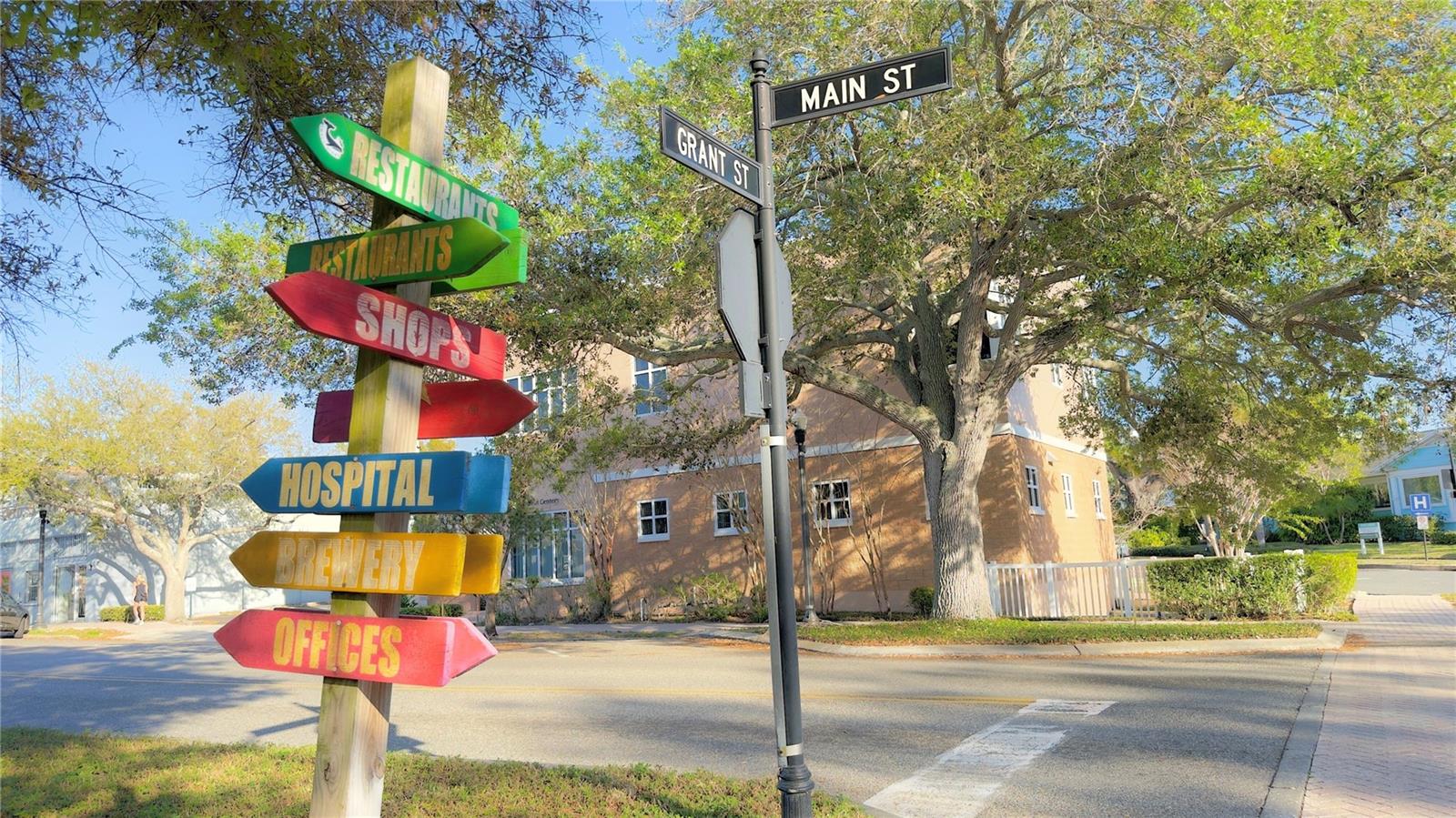 Downtown Dunedin Directional - Community Photo