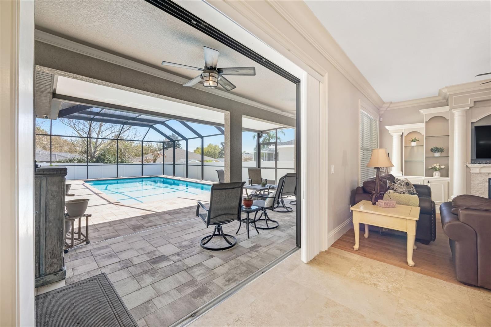 Triple Sliding Glass Door