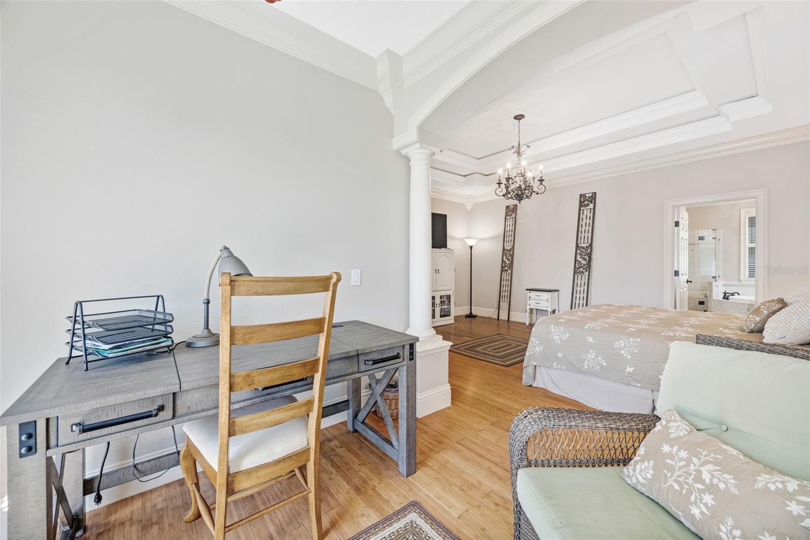 Sitting Area in Primary Bedroom