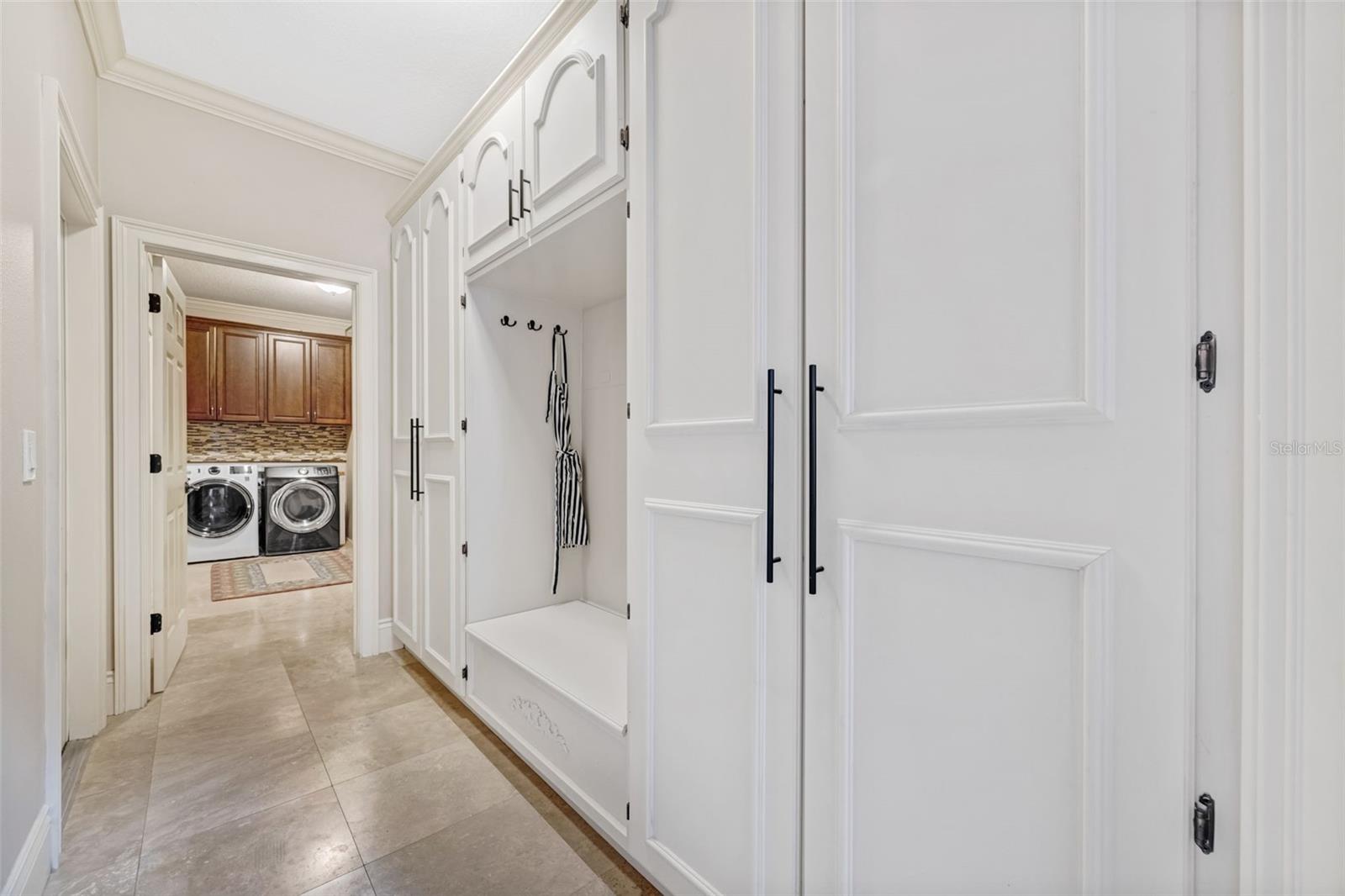 Drop Zone by Garage Entry