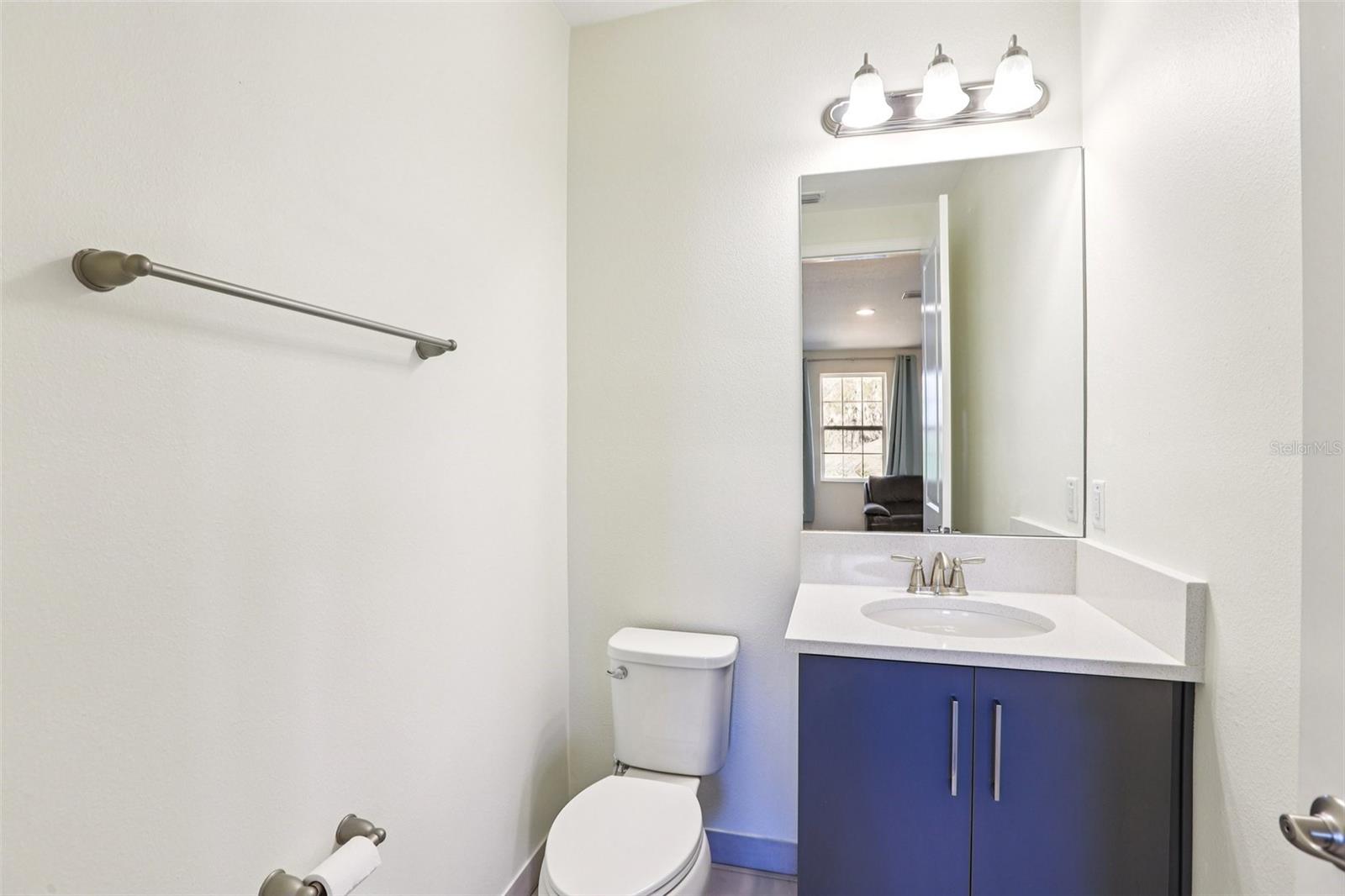 Powder Room - Upstairs