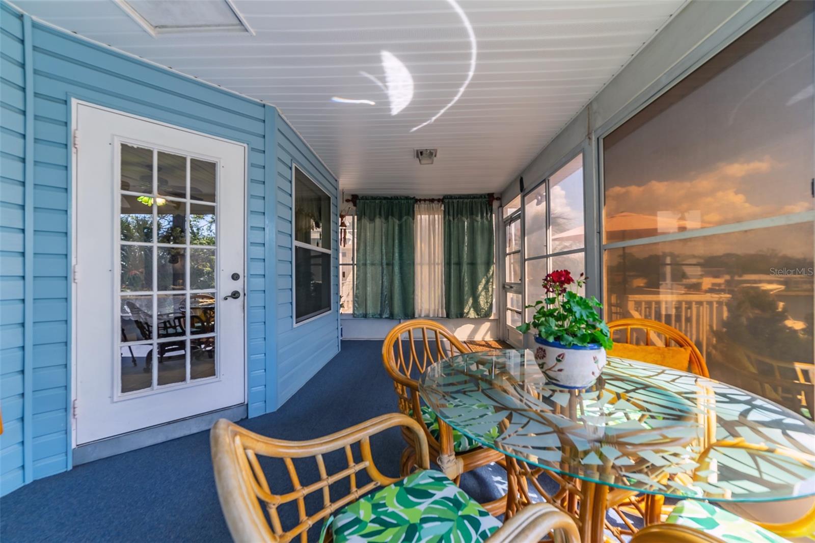 PATIO WITH WATER VIEWS