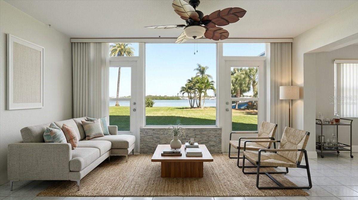 Florida room- virtually staged