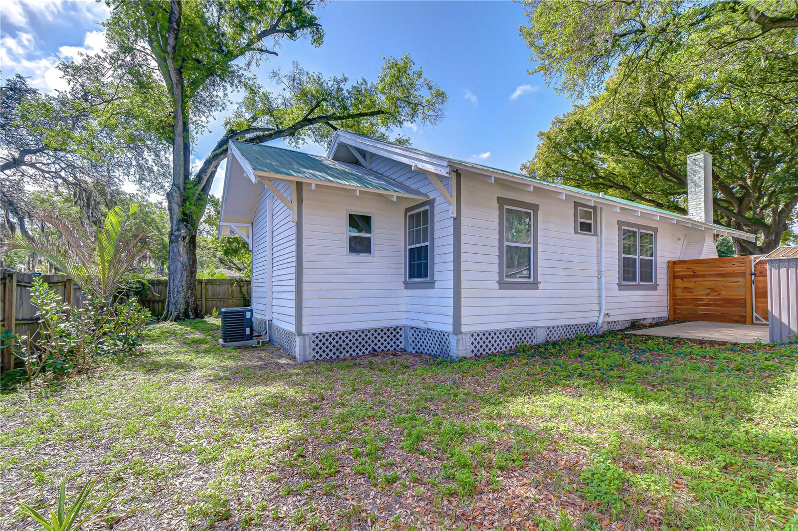 Private backyard oasis perfect for relaxing or entertaining.