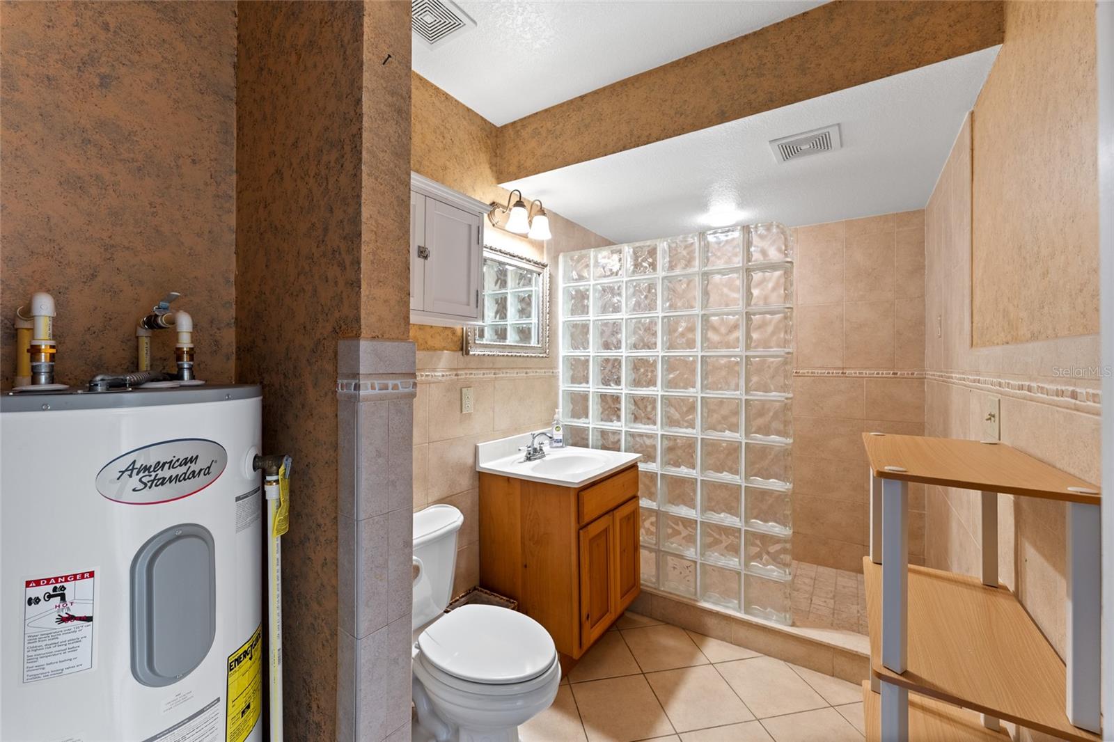 Pool Bathroom off Garage