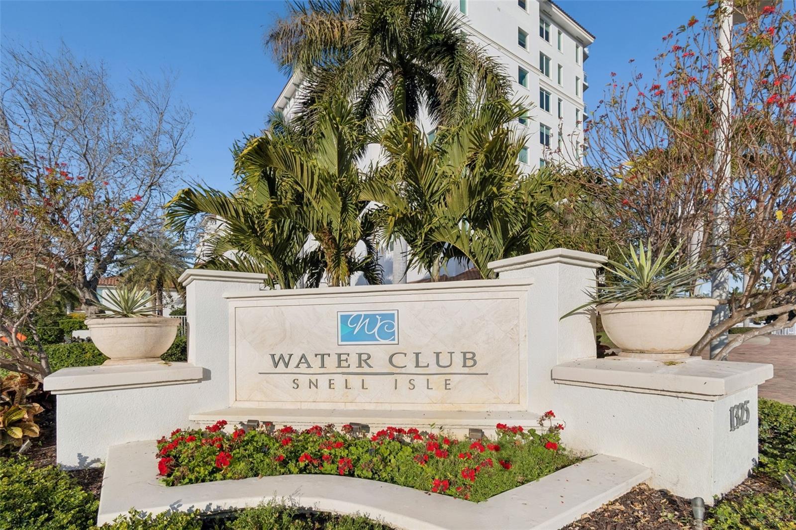 Water Club-Beautiful Waterfront Community across the Street