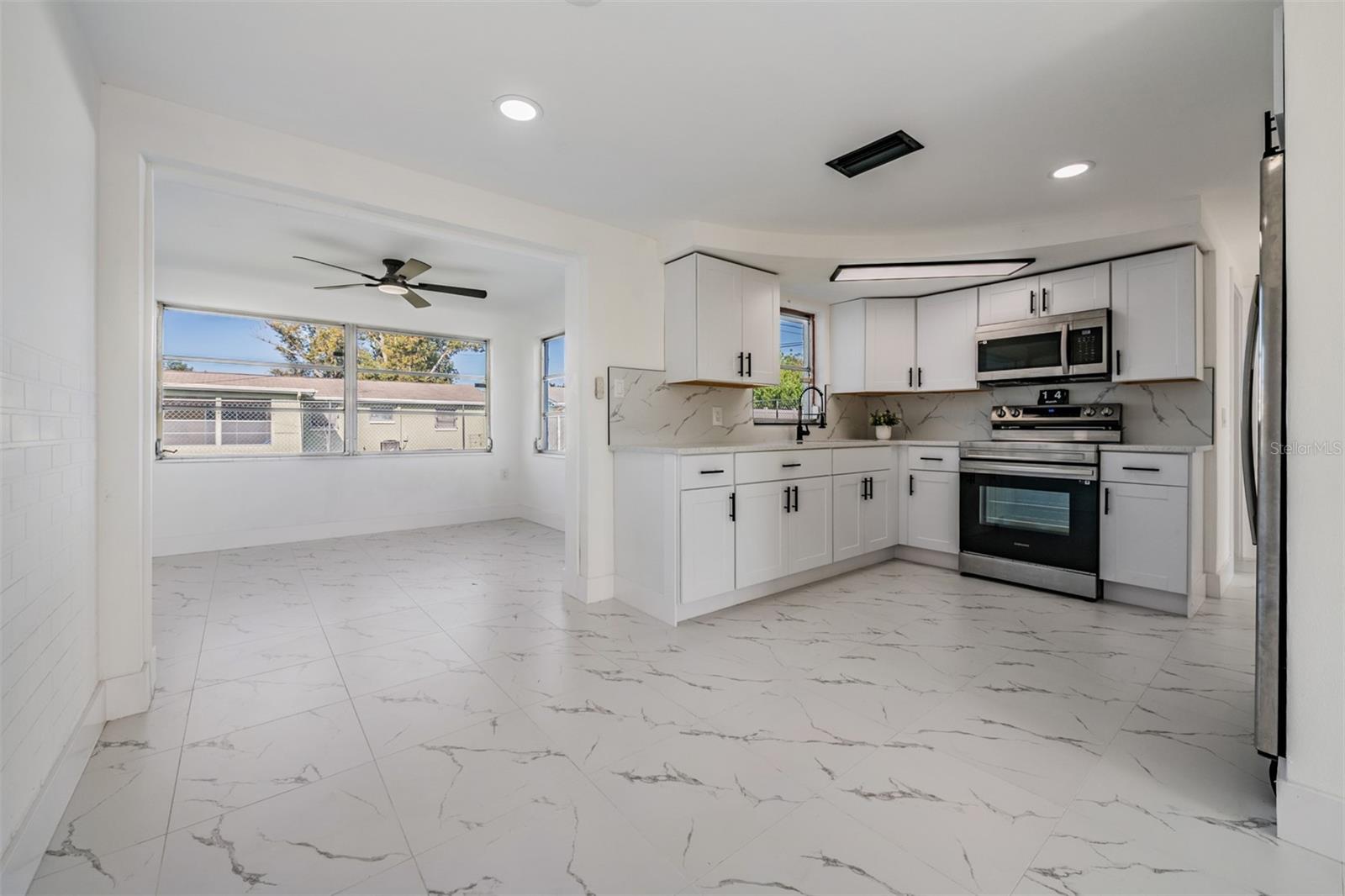 Kitchen and Dining Area