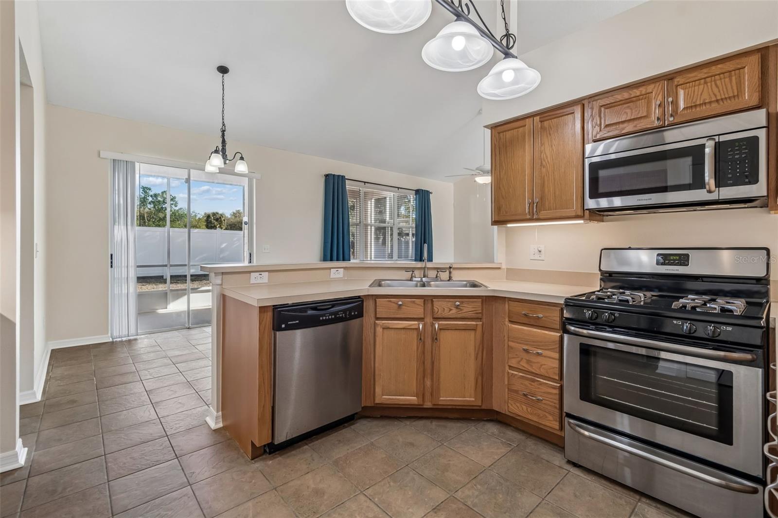 Open kitchen with a pantry!