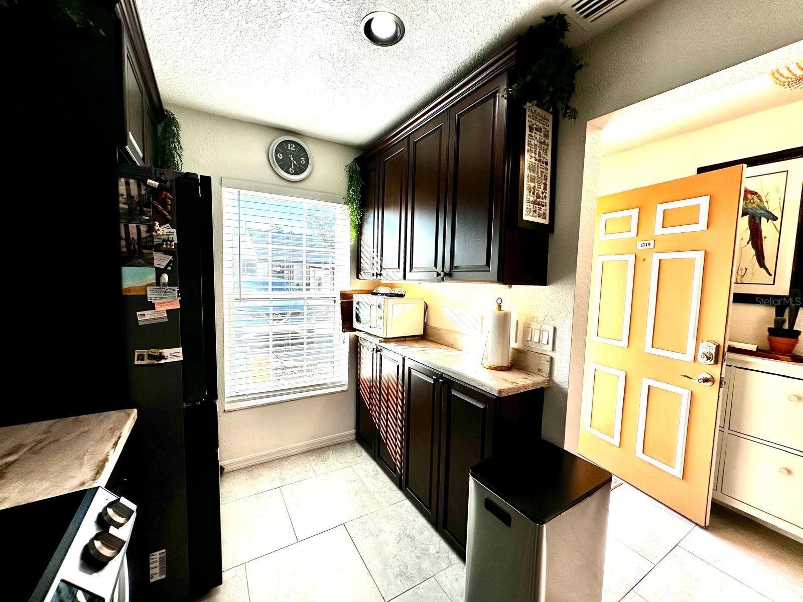 Kitchen - Extra High Cabinets for Storage