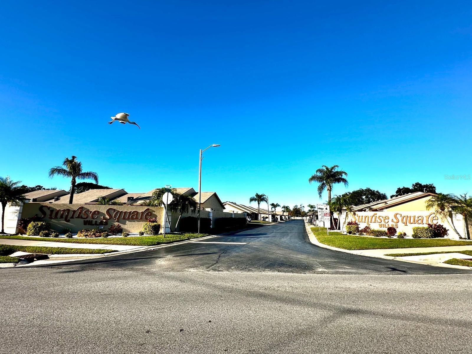 Entrance to Community