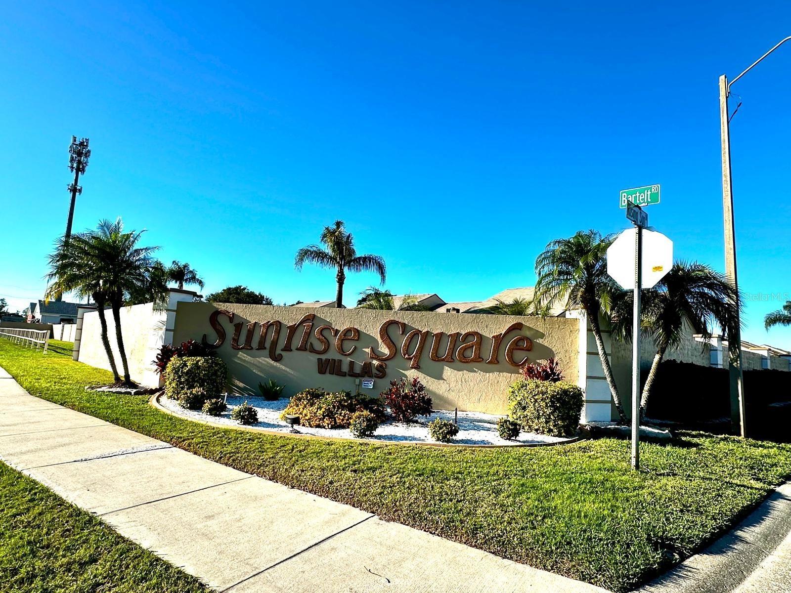 Entrance to Community