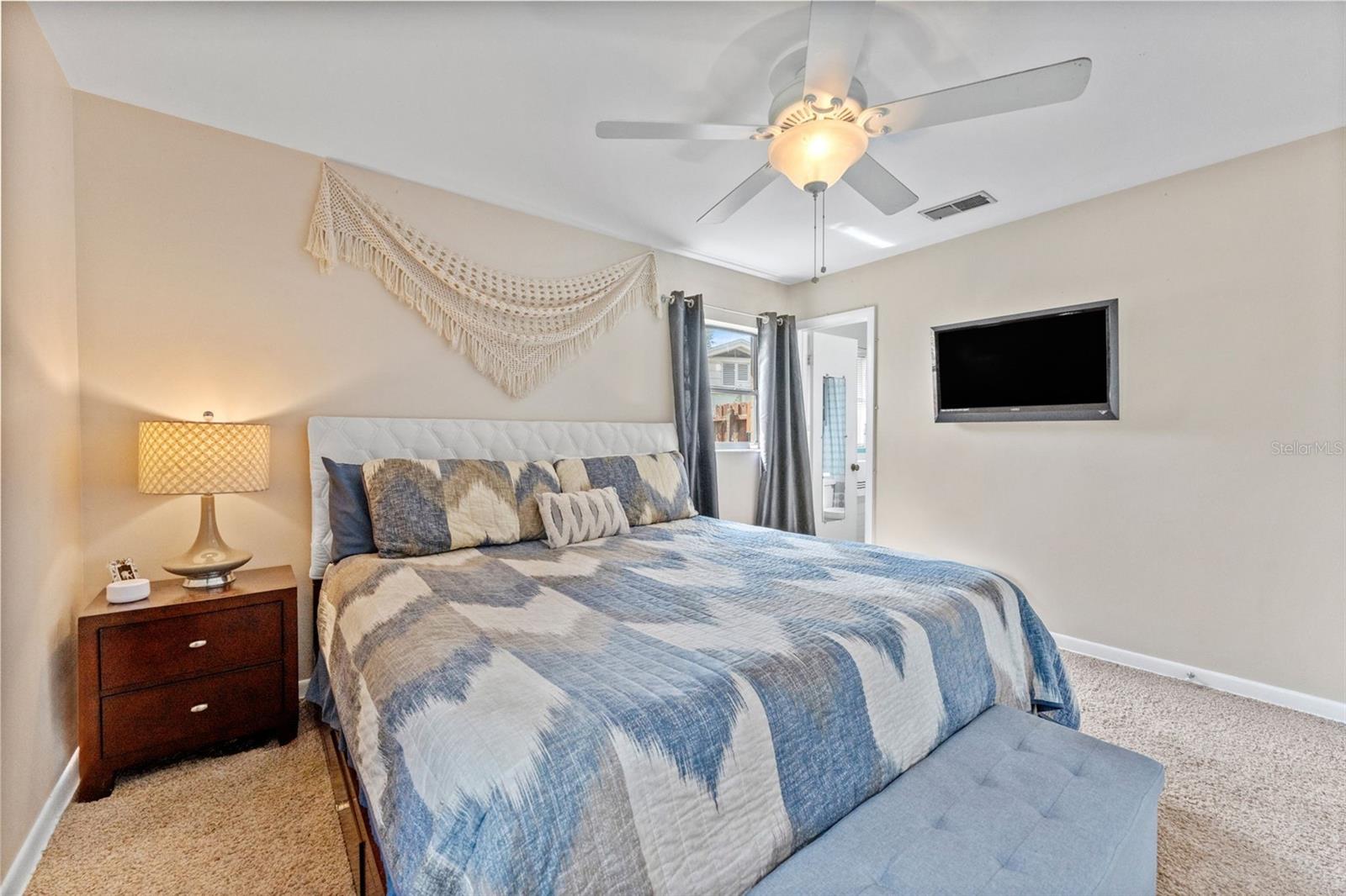 Primary bedroom with en-suite bathroom