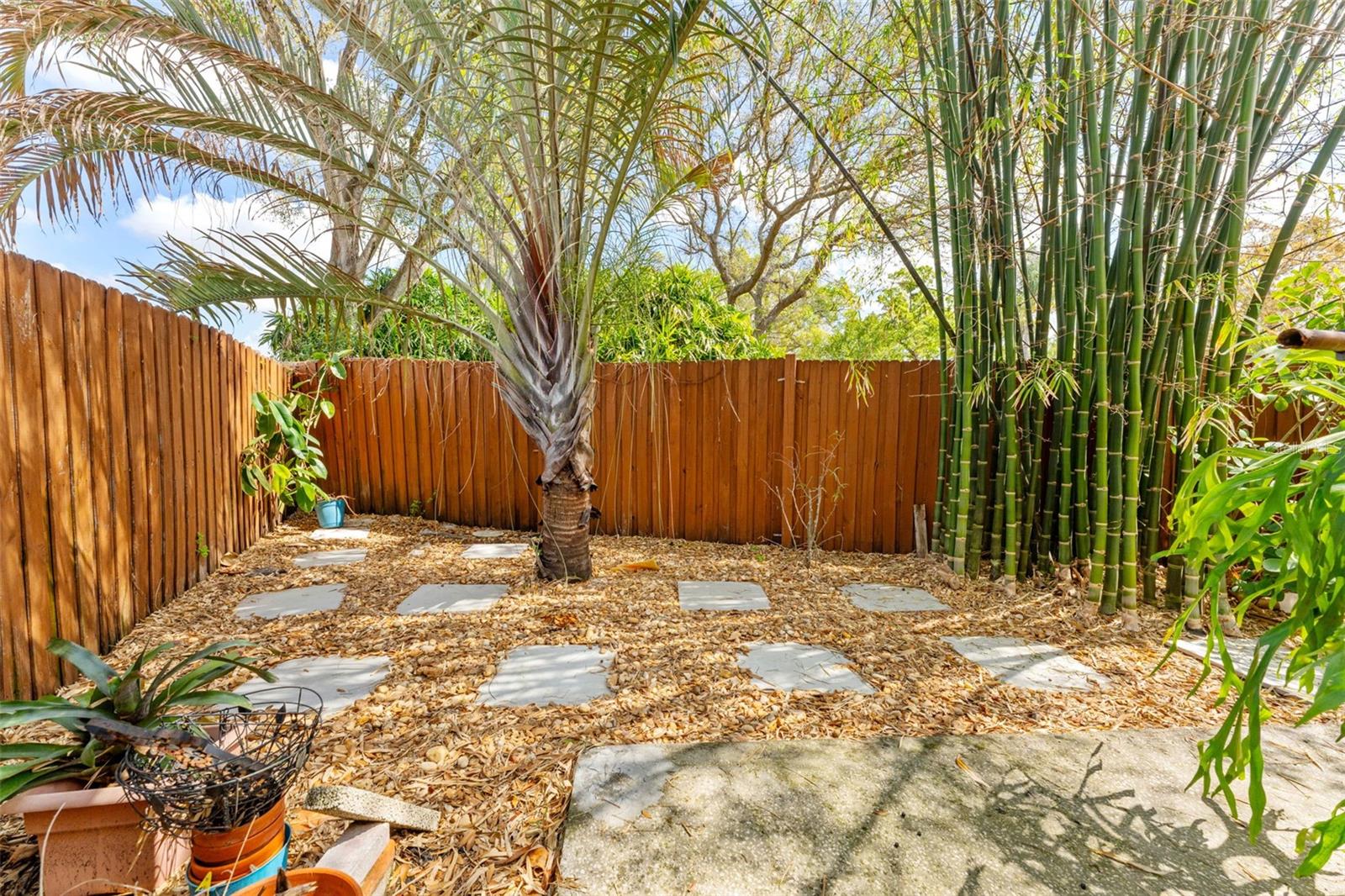 Private oasis in the city