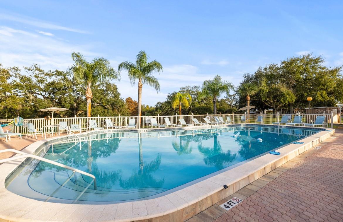 Heated Salt Water Pool Open Daily Until 10pm