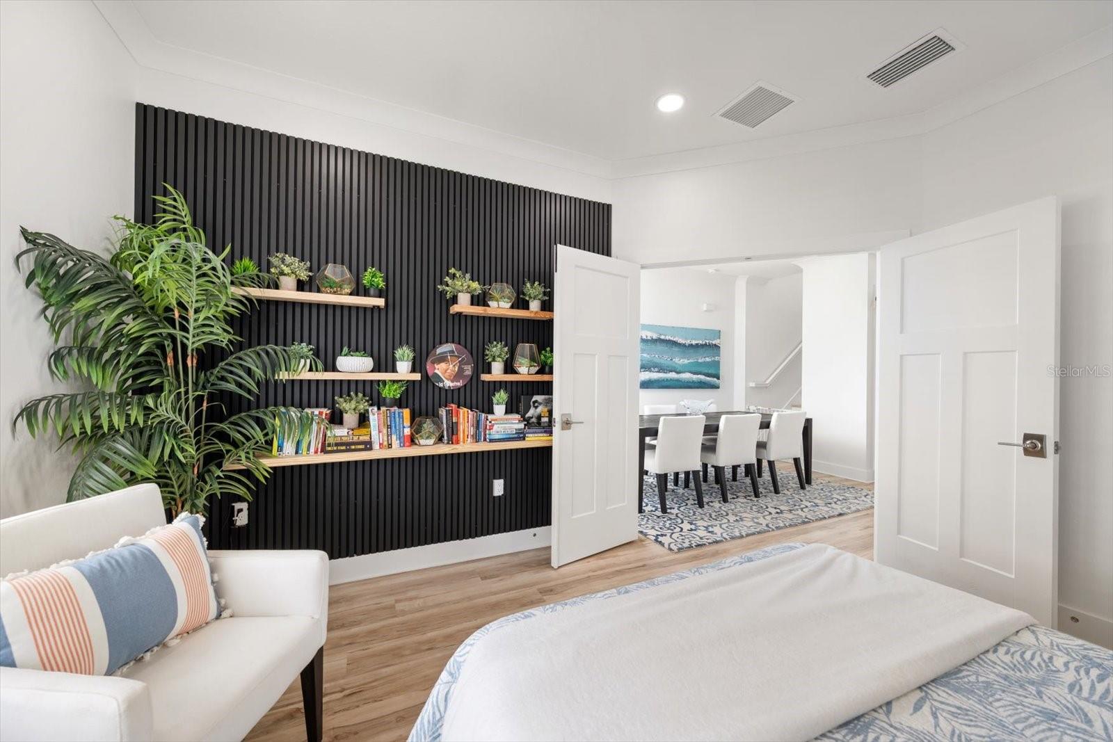 Bonus Room with Custom Built Queen-Size Murphy Bed