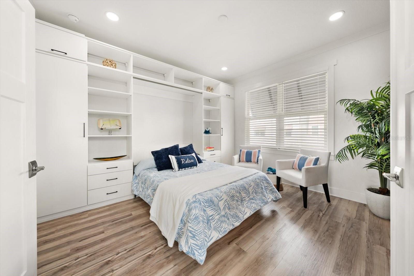 Bonus Room with Custom Built Queen-Size Murphy Bed