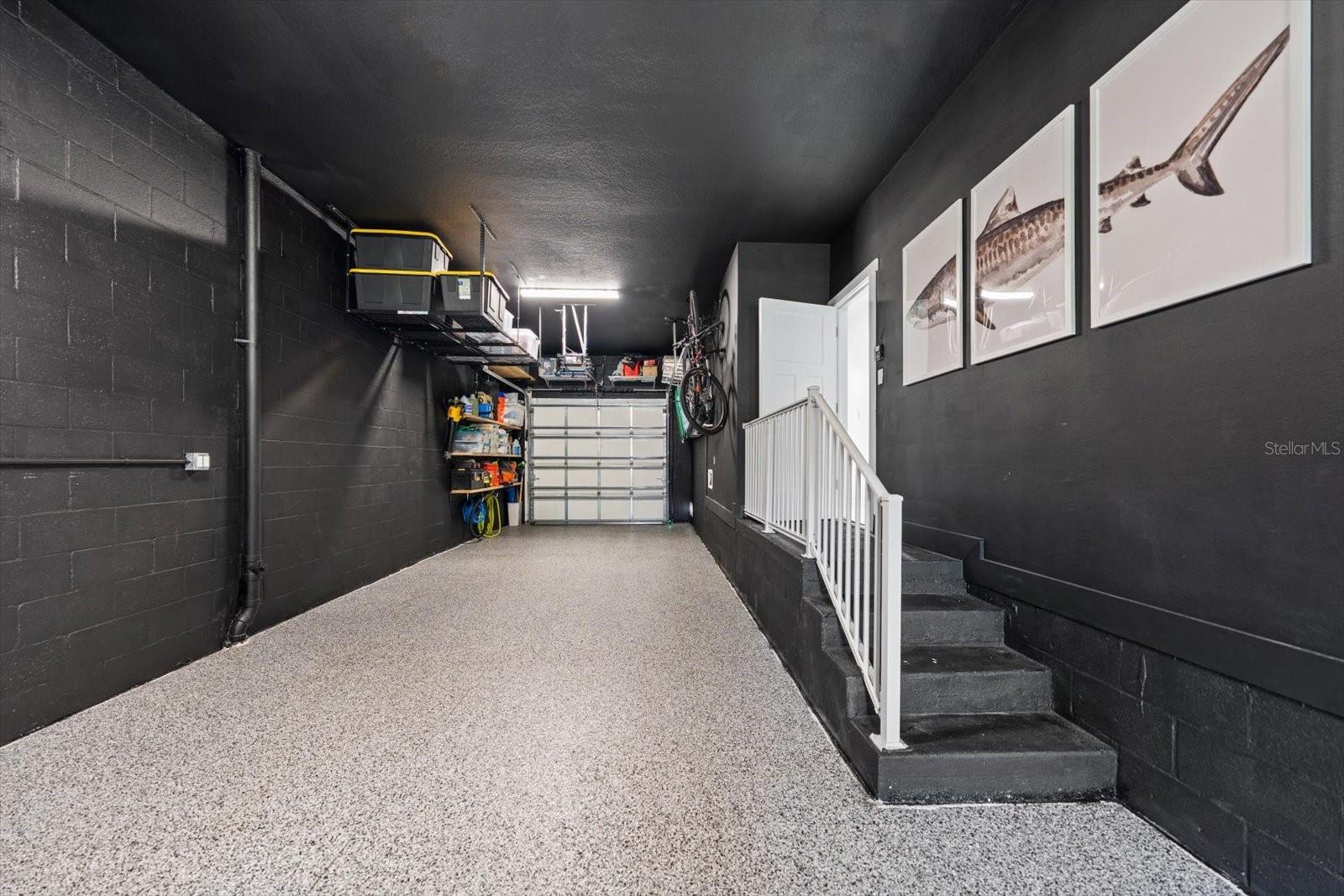 4 Car Tandem Garage with Split AC