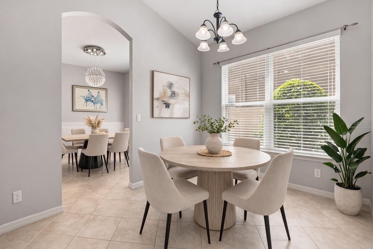 Second dining area -Virtually Staged