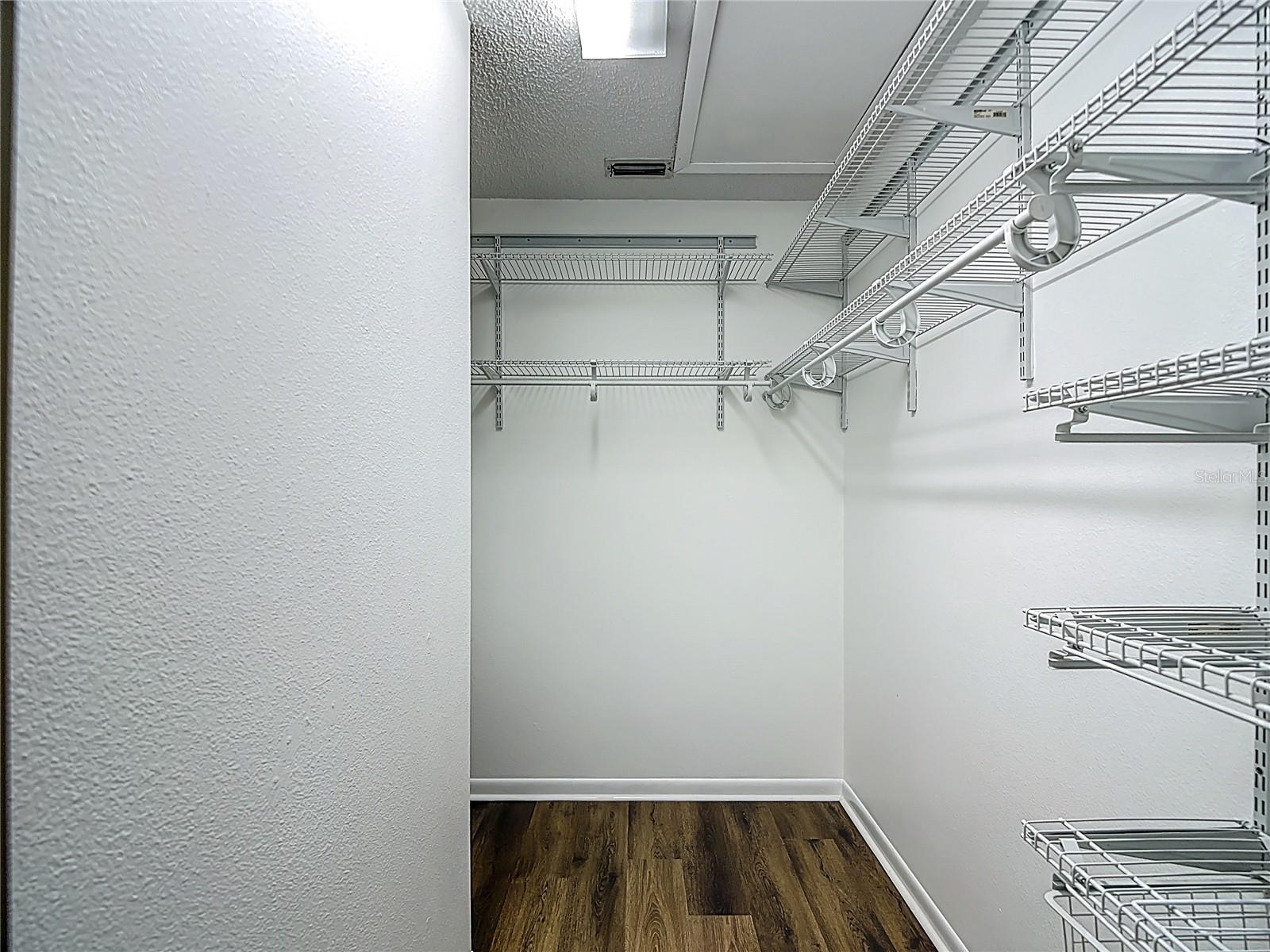 Primary Walk In Closet