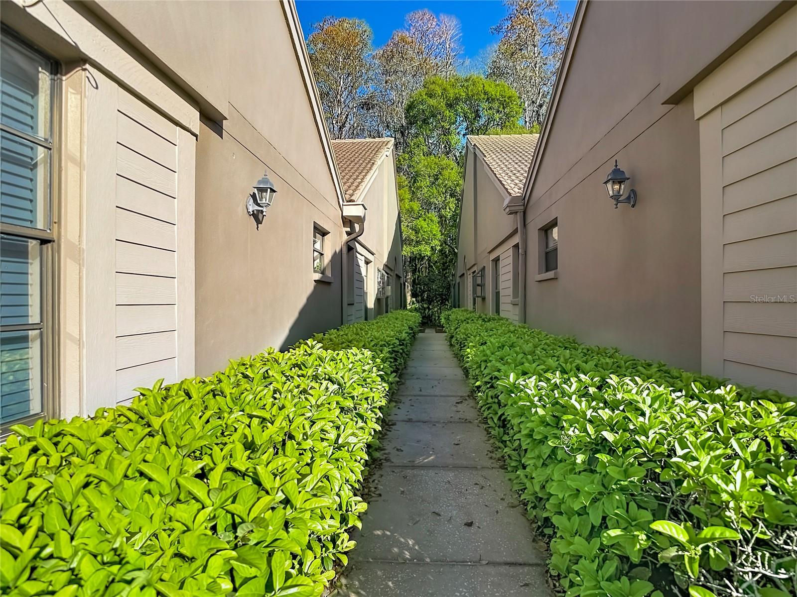 Walk Way to Main Entrance