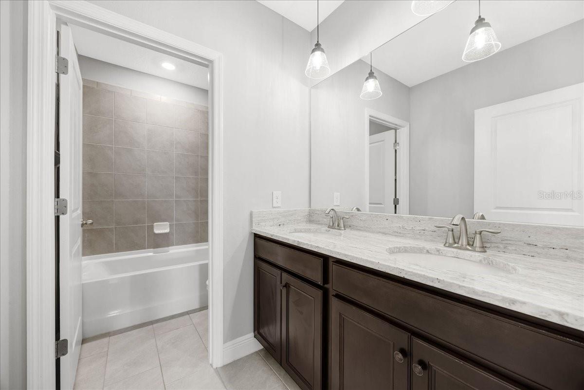 Bathroom #2 with Double sink