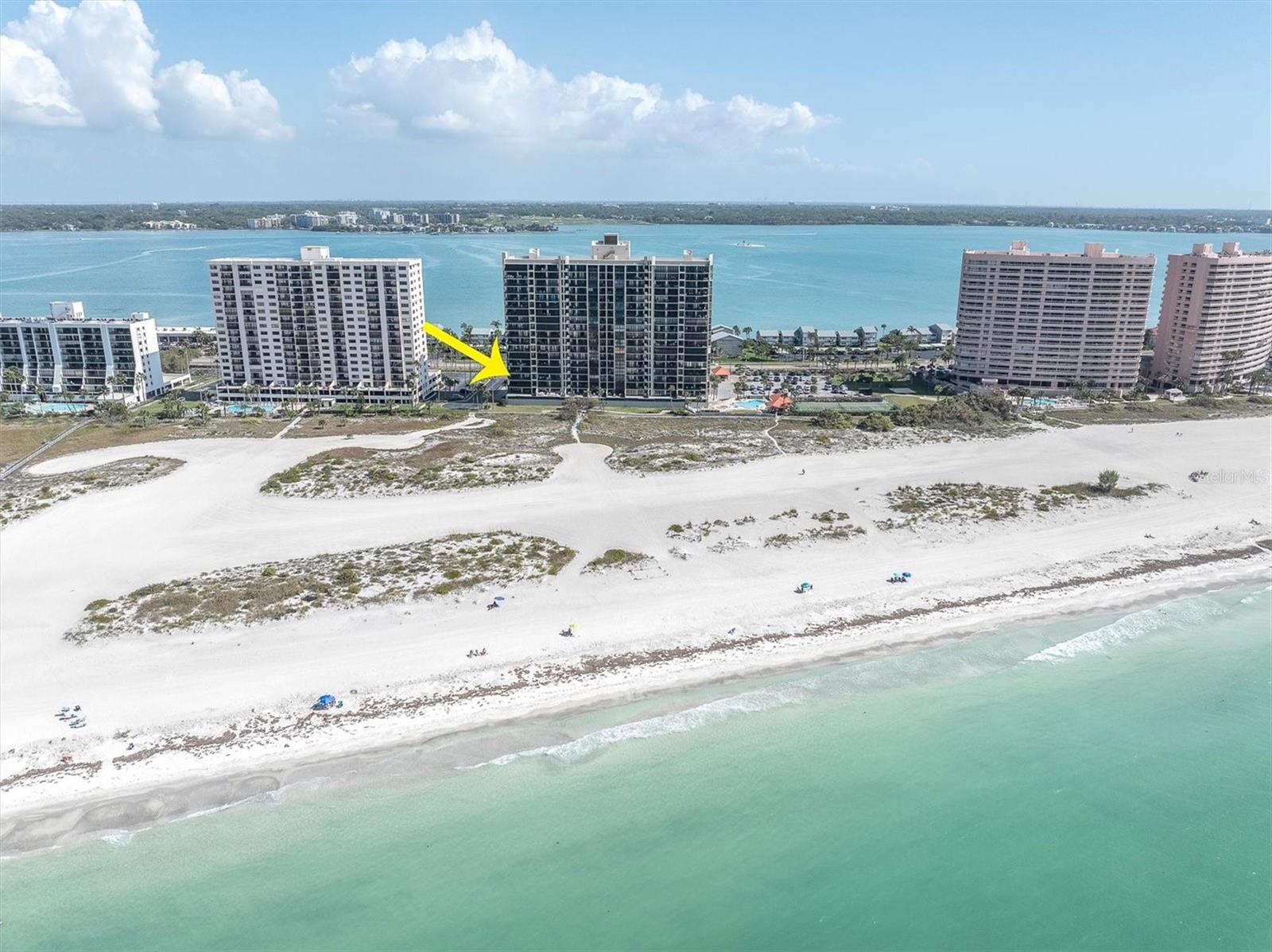 Turquoise Gulf waters