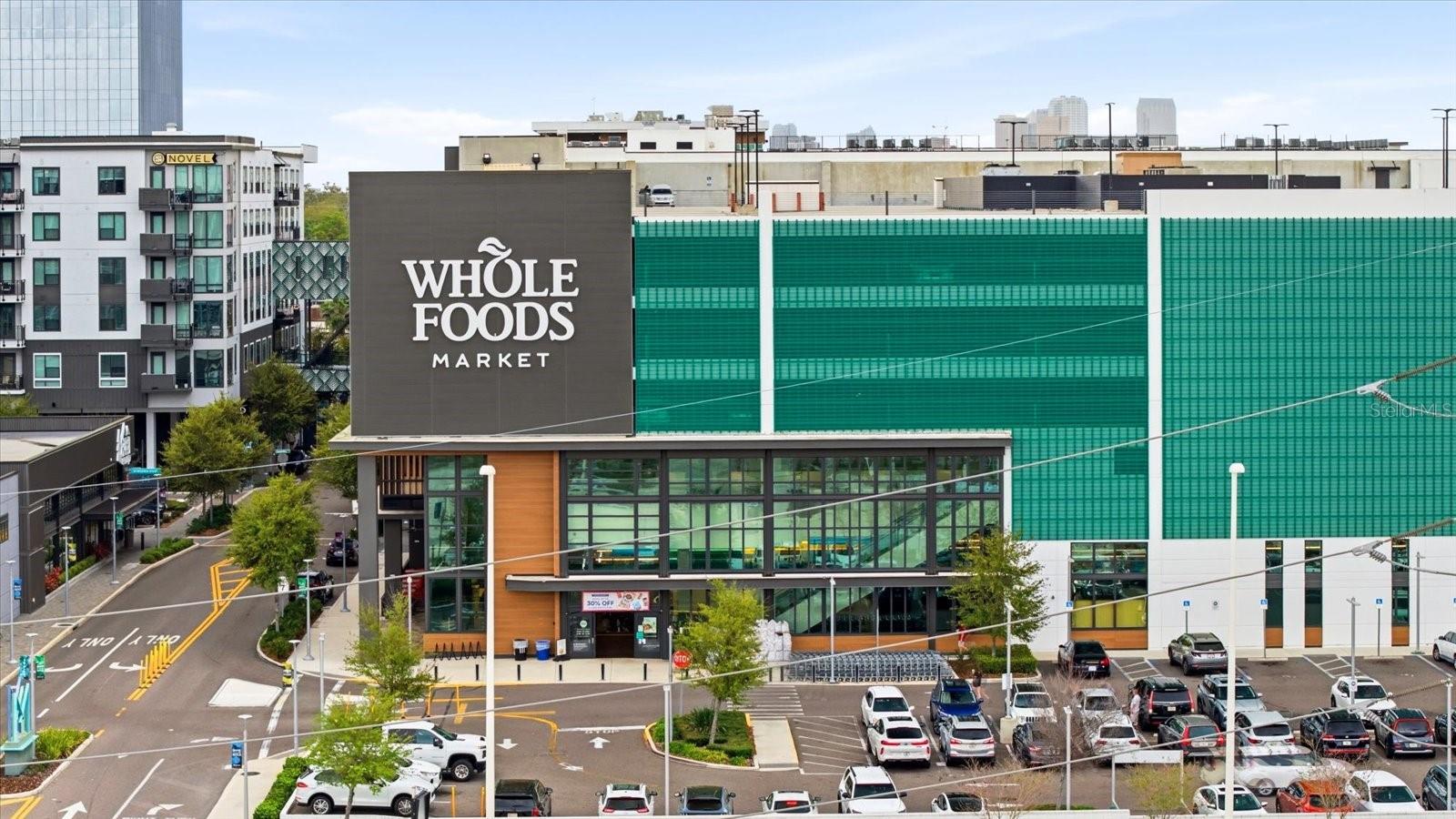 0.3 Mile to Whole Foods