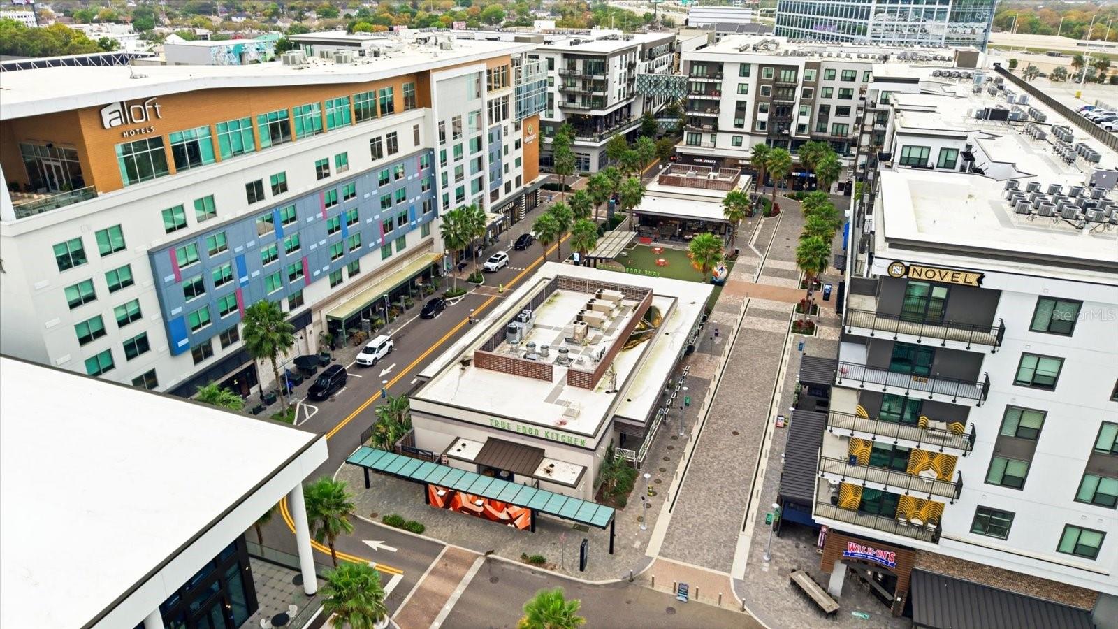 mix of local boutiques, national retailers, and specialty stores all in one vibrant community.