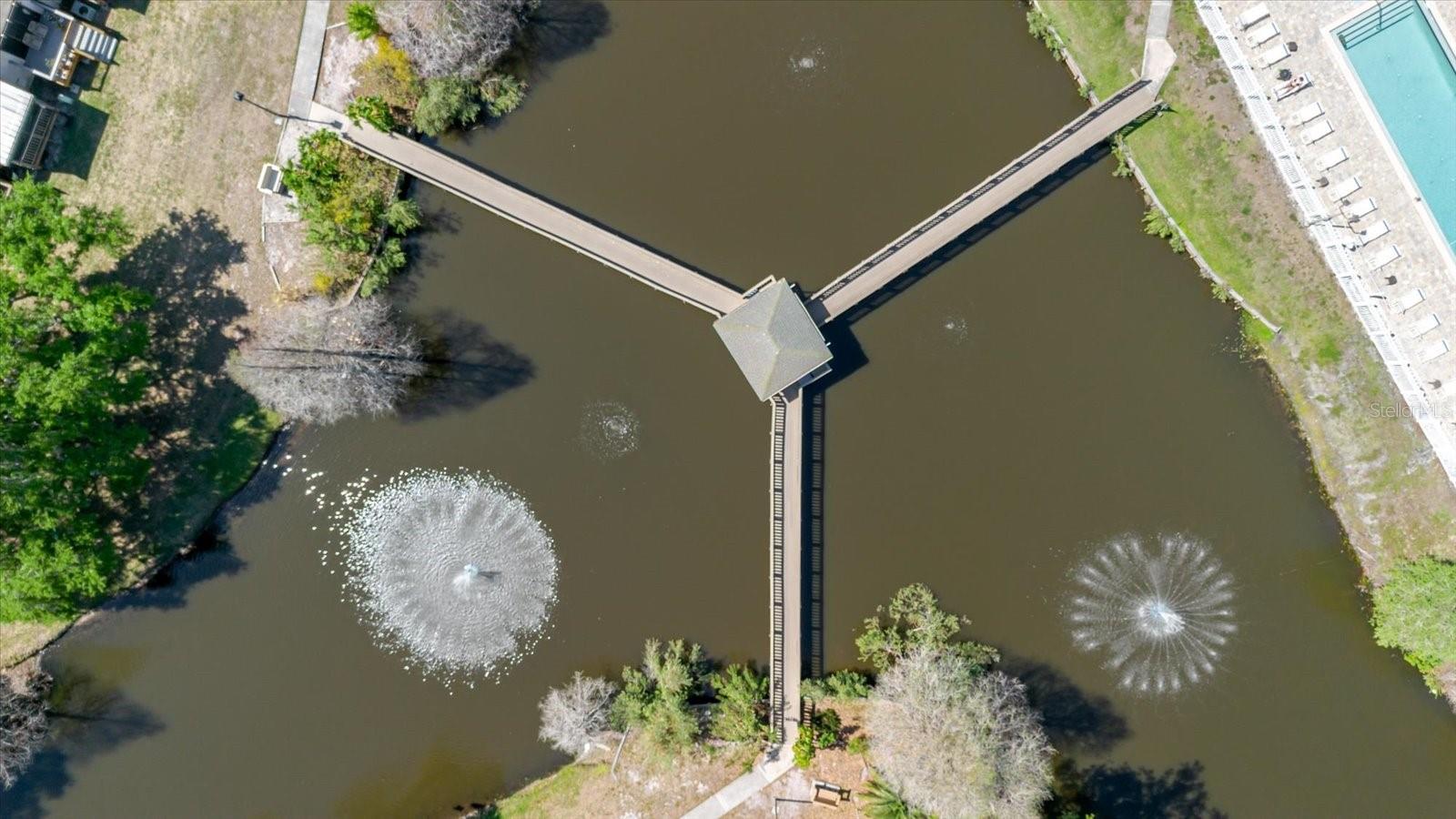 Aerial View of the Canal